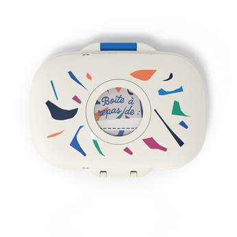 Monbento Lunchbox dziecięcy Gram,Catimini Blue Terrazzo