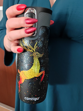 Contigo West Loop 2.0 - Kubek termiczny - 470ml - Renifer