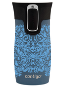 Contigo West Loop Mini - Kubek termiczny - 300ml - Glamour Blue -Niebieski Metalik
