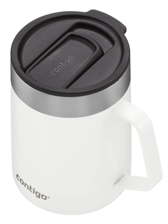 Contigo Streeterville - Kubek termiczny z uchem - 420 ml - Biały