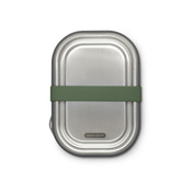 Black+Blum Lunch box stalowy L oliwkowy
