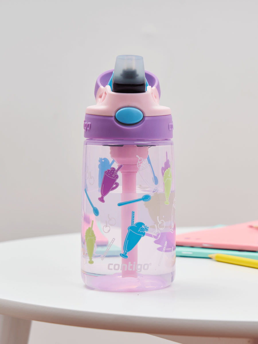 Contigo Easy Clean - Bidon / butelka dla dzieci - 420ml Strawberry Shakes