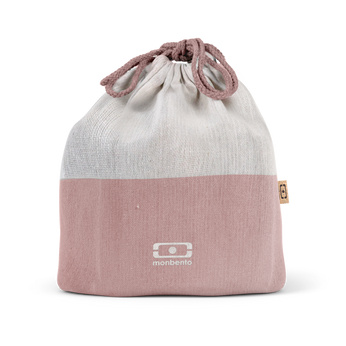 Monbento Torba MonBento Pochette L Natural Flamingo