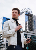 Kubek termiczny na kawę Contigo Huron 2.0 470ml - Macaroon