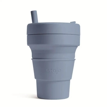 Stojo Biggie - Kubek - 470ml - Steel