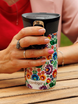 Contigo West Loop Mini - Kubek termiczny - 300ml - Folklor - Biały Metalik