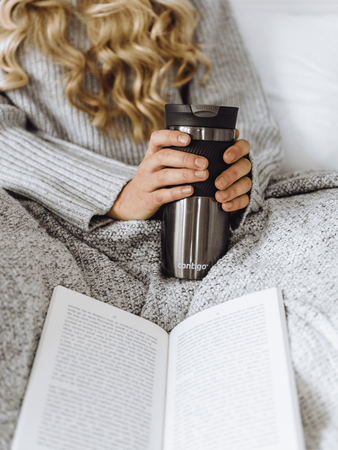 Contigo Byron - Kubek termiczny - 470ml - Gunmetal powystawowy