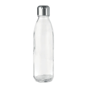 Dr.Bacty Eos - Szklana butelka na wodę - 650 ml - Jasne szkło