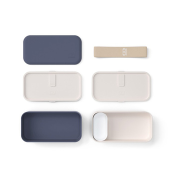 Monbento Lunchbox Bento Original Blue Natural