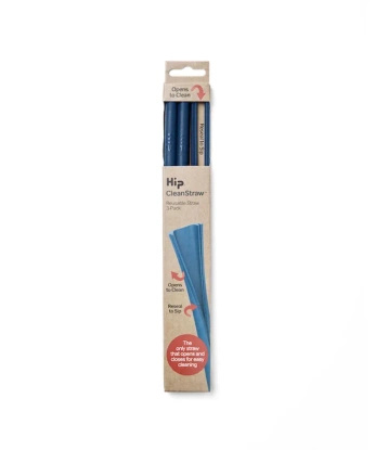 Silikonowe słomki Hip - Space.