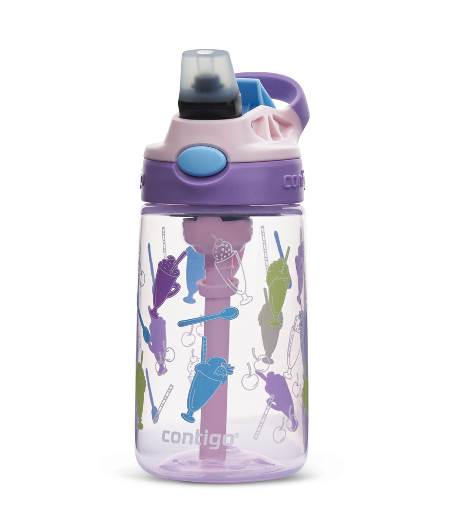 Contigo Easy Clean - Bidon / butelka dla dzieci - 420ml Strawberry Shakes