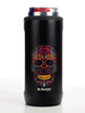 Dr.Bacty Notus - Kubek termiczny 2w1 - 360 ml - Czaszka - czarny