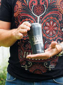 Kubek termiczny na kawę Dr.Bacty Apollo 2.0 360 ml - Najlepszy tata - Gunmetal