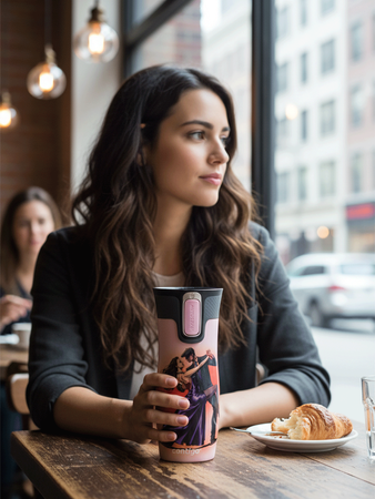 Kubek termiczny Contigo West Loop 2.0 470ml - Tango - Różowy Mat 