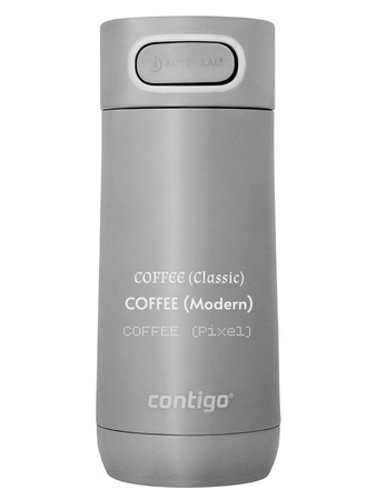 Contigo Luxe - Kubek termiczny z grawerem - 360ml - Stainless Steel