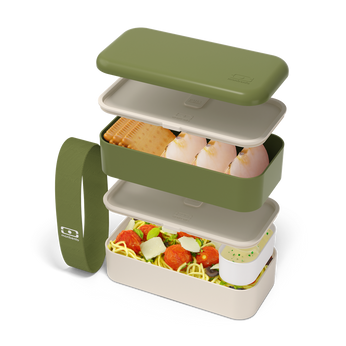 Monbento Lunchbox Bento Original Olive Recycled