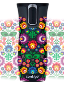 Contigo West Loop 2.0 - Kubek termiczny - 470ml - Folklor - Czarny Mat