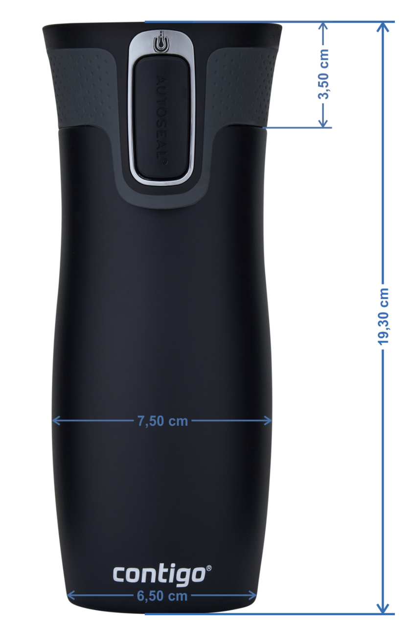 Contigo West Loop 2.0 - Kubek termiczny - 470ml granat mat - powystawowy
