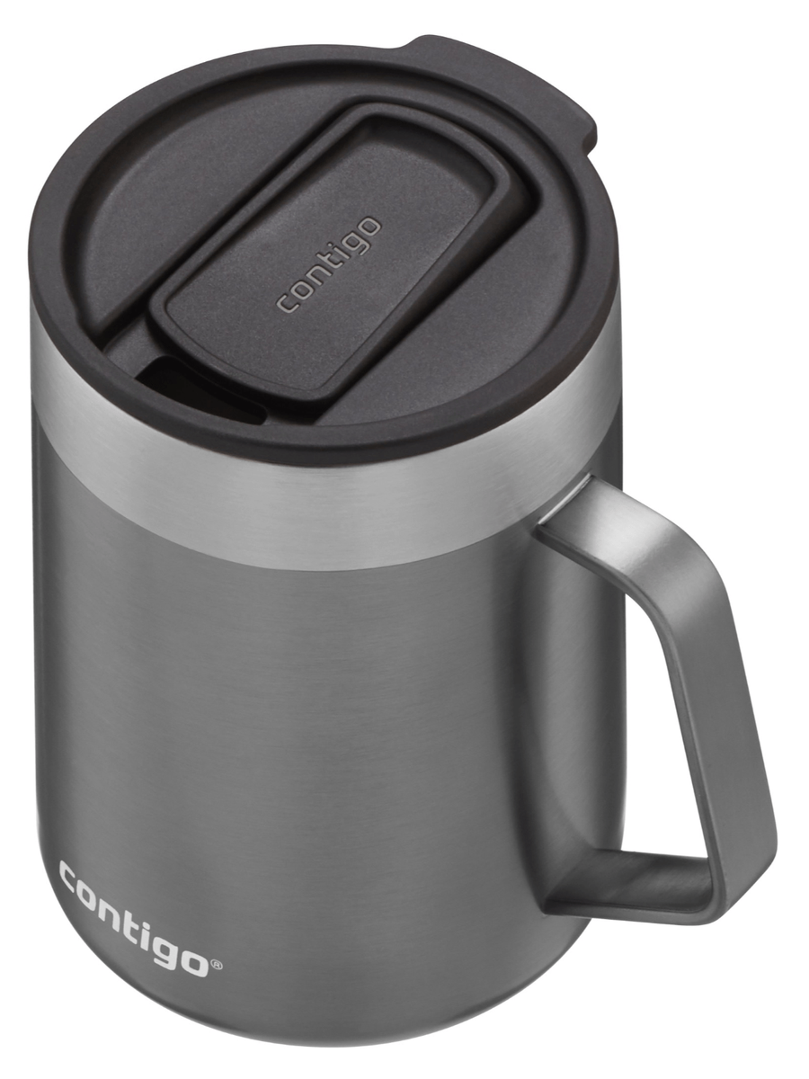 Contigo Streeterville - Kubek termiczny z uchem- 420ml - Szary - powystawowy