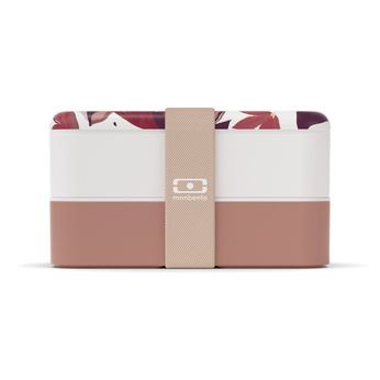 Monbento Lunchbox Bento Original Graphic Pink Vegetal