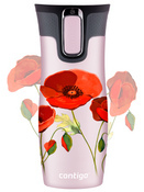 Contigo West Loop 2.0 - Kubek termiczny - 470ml - Maki - różowy Mat