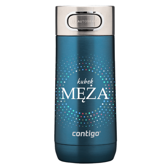 Kubek termiczny Contigo Luxe z nadrukiem 360 ml - Mąż