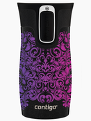 Contigo West Loop Mini - Kubek termiczny - 300ml - Glamour - Czarny Metalik
