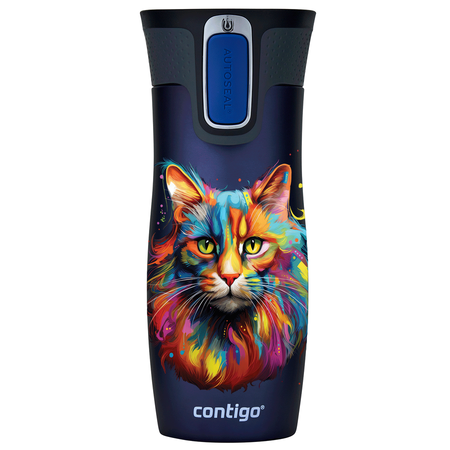 Contigo West Loop 2.0 - Kubek termiczny - 470ml - Kot - Granatowy