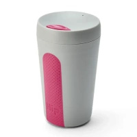 Kubek Hip 355ml - Stone + Hot Pink