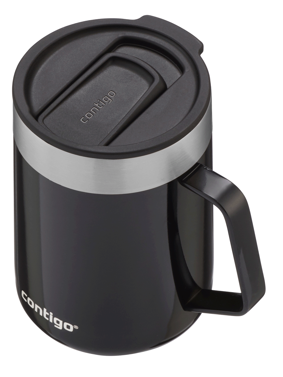 Contigo Streeterville - Kubek termiczny z uchem - 420ml - Czarny