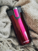 Contigo West Loop 2.0 - Kubek termiczny - 470ml - Jestem Nauczycielem - Malinowy