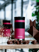 Contigo Byron 2.0 - Kubek termiczny z grawerem - 470ml - różowy mat