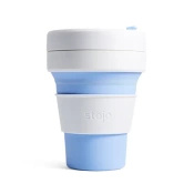 Stojo Pocket - Kubek - 355ml - sky