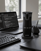 Contigo West Loop 2.0 - Kubek termiczny dla Programisty - 470 ml - czarny