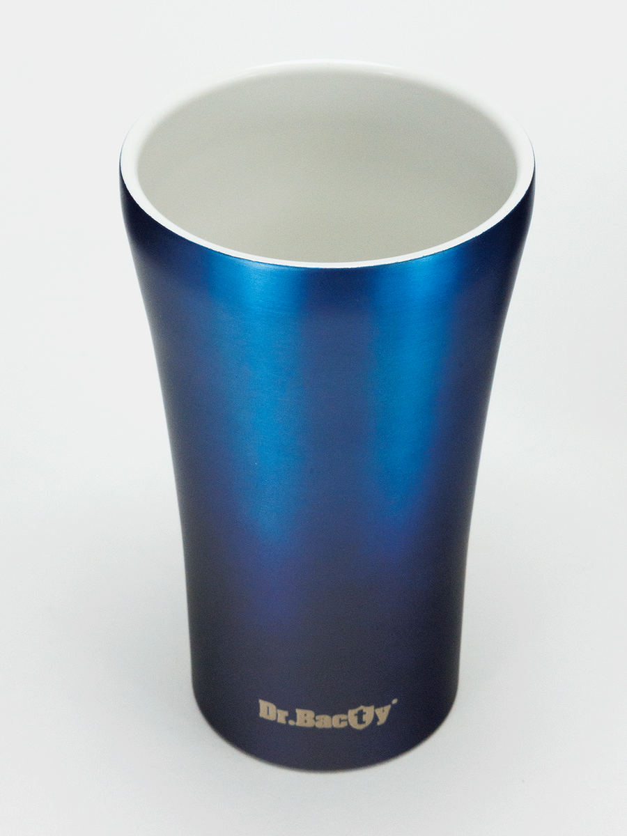 Dr.Bacty Apollo 2.0 - Kubek termiczny na kawę - "Panna" - 360 ml - Monaco Blue