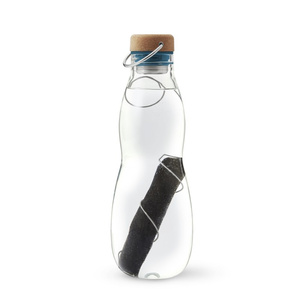Black+Blum Butelka na wodę EAU GOODw pokrowcu+filtr morska