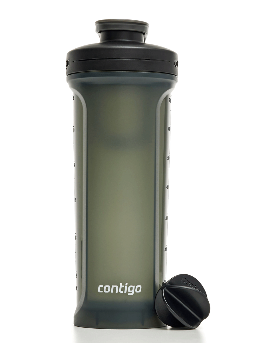 Contigo Shake&Go 2.0 - Shaker do odżywek - 820ml - czarny