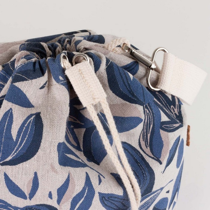 Monbento Lunchbag termiczny z paskiem Fresh Vegetal Blue