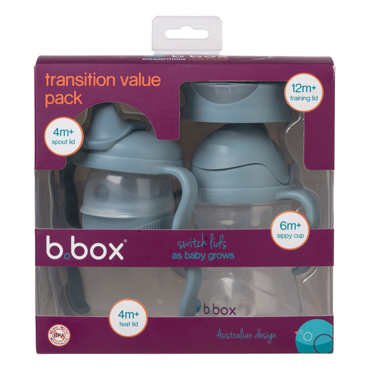 B.Box Kubek 4w1 zestaw 240ml Ocean