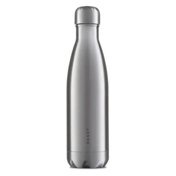 Butelka termiczna Ragsy Basic 500ml - Silver Steel