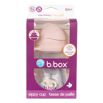 B.Box Bidon ze słomką 240ml Blush