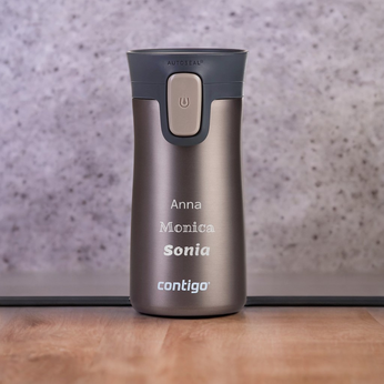 Contigo Pinnacle - Kubek termiczny z grawerem - 300ml - Latte