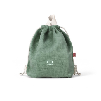 Monbento Lunchbag plecaczek Buddy Green Natural
