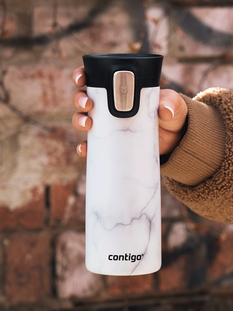 Contigo Pinnacle Couture - Kubek termiczny - 420ml - White Marble
