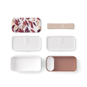 Monbento Lunchbox Bento Original Graphic Pink Vegetal