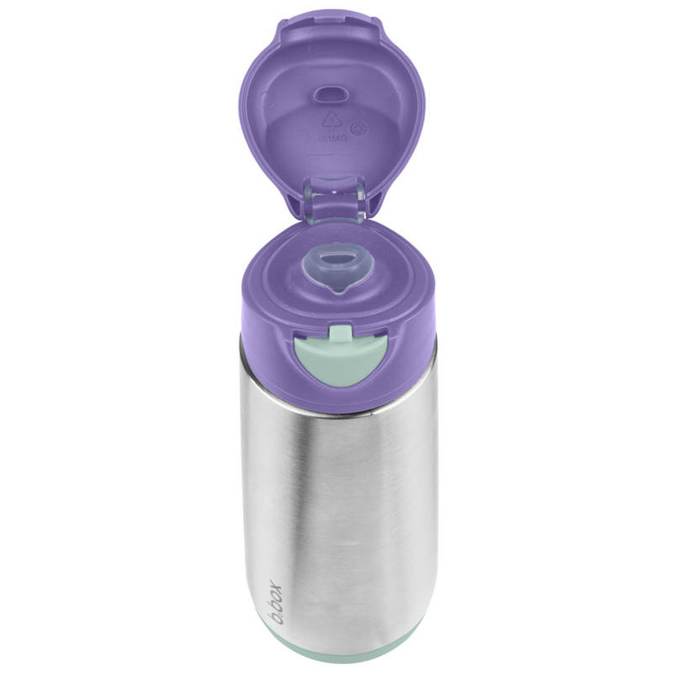 B.Box Butelka termiczna z ustnikiem sportowym 500ml Lilac Pop