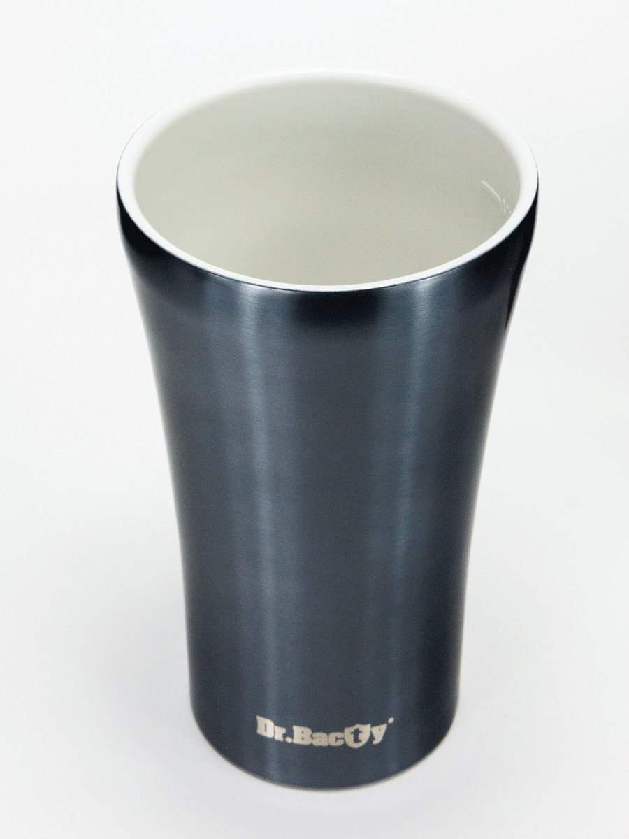 Dr.Bacty Apollo 2.0 - Kubek termiczny na kawę - "Baran" - 360 ml - Gunmetal