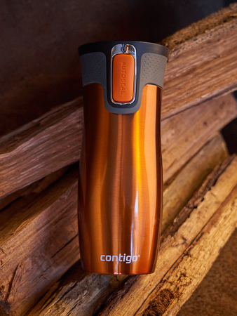 Contigo West Loop 2.0 - Kubek termiczny - 470ml - Pomarańczowy