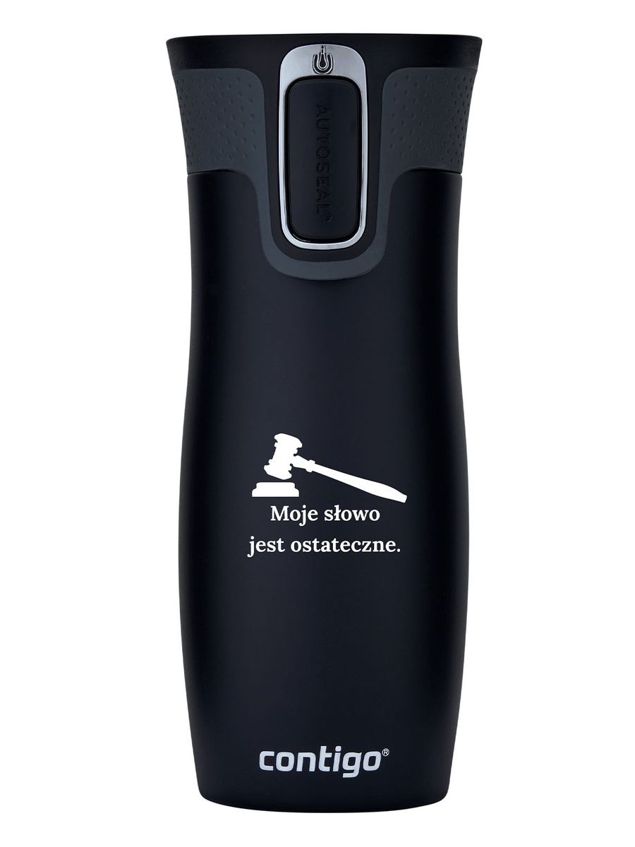Contigo West Loop 2.0 - Kubek termiczny dla Sędziego - 470 ml - czarny