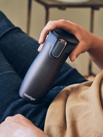 Contigo West Loop 2.0 - Zestaw kubków termicznych - 470ml - Granatowy Mat + Grafitowy Mat